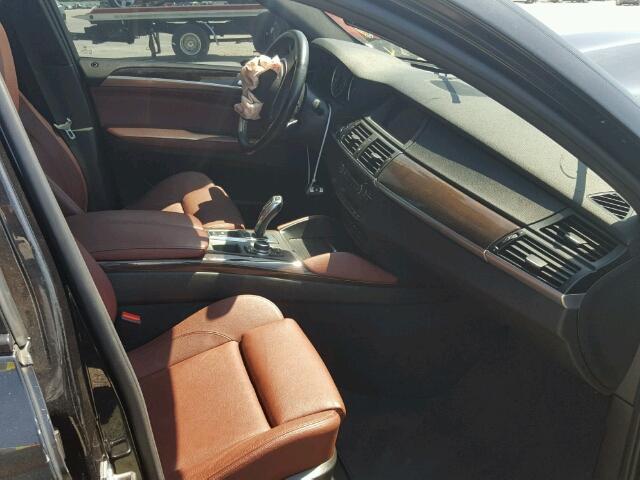 5UXFG8C54CLZ97209 - 2012 BMW X6 BLACK photo 5