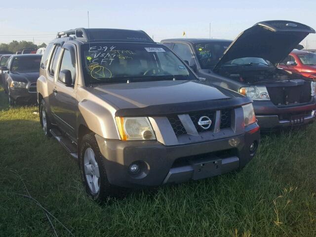 5N1AN08U95C619310 - 2005 NISSAN XTERRA OFF GRAY photo 1