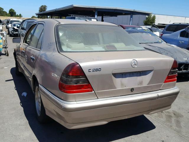 WDBHA29G4YA833686 - 2000 MERCEDES-BENZ C 280 GOLD photo 3