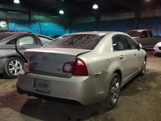 1G1ZC5E01AF193450 - 2010 CHEVROLET MALIBU 1LT ოქროსფერი ფოტო 4