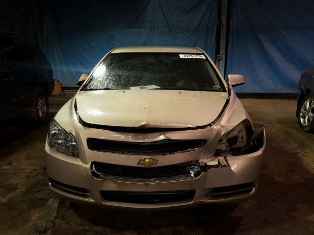 1G1ZC5E01AF193450 - 2010 CHEVROLET MALIBU 1LT ოქროსფერი ფოტო 9