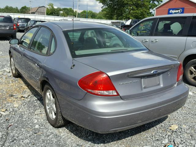 1FAFP56U66A219972 - 2006 FORD TAURUS SEL GRAY photo 3