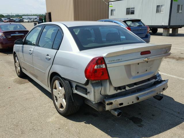 1G1ZW53126F299416 - 2006 CHEVROLET MALIBU SS SILVER photo 3