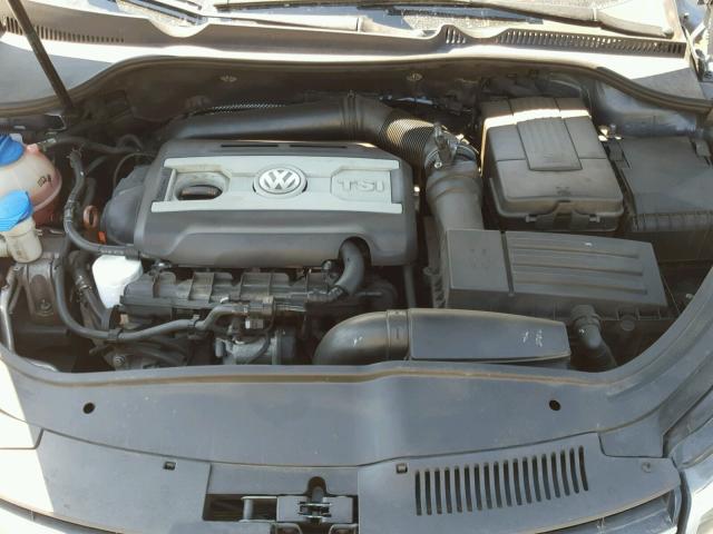 WVWBW7AH2CV015112 - 2012 VOLKSWAGEN EOS KOMFOR ლურჯი ფოტო 7