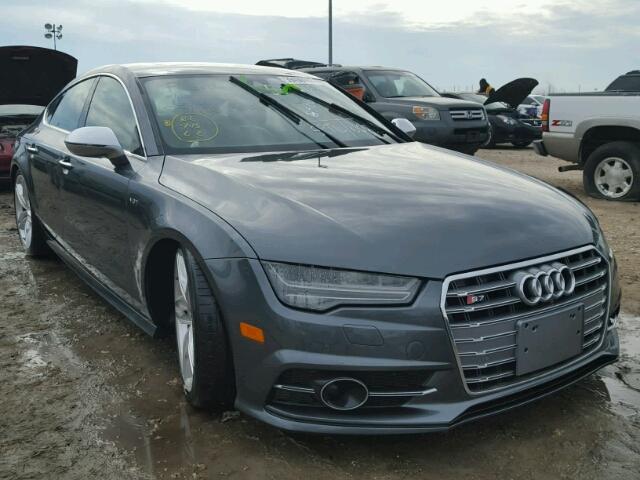 WAU2FAFC1HN003385 - 2017 AUDI S7 GRAY photo 1