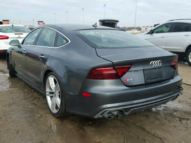 WAU2FAFC1HN003385 - 2017 AUDI S7 GRAY photo 3