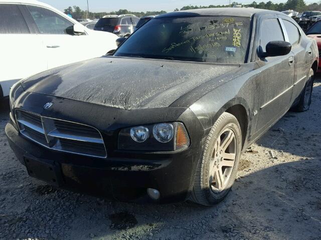 2B3CA3CVXAH169234 - 2010 DODGE CHARGER SX BLACK photo 2