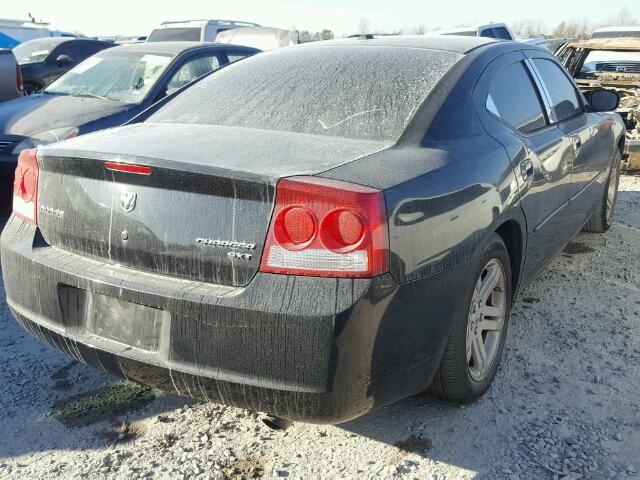 2B3CA3CVXAH169234 - 2010 DODGE CHARGER SX BLACK photo 4