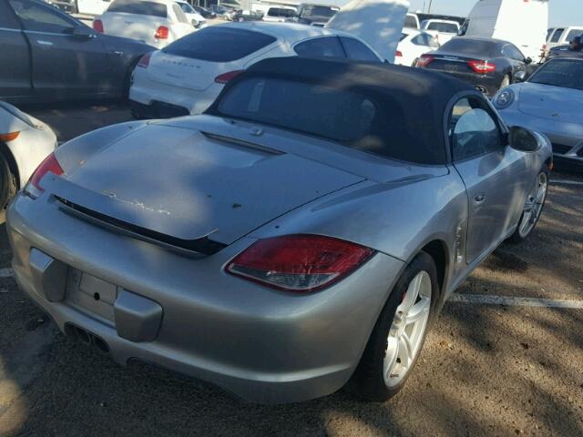 WP0CB2A81CS730192 - 2012 PORSCHE BOXSTER S SILVER photo 4