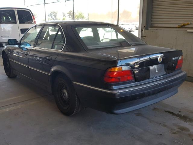 WBAGF832XVDL46840 - 1997 BMW 740 I AUTO BLACK photo 3