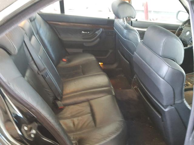 WBAGF832XVDL46840 - 1997 BMW 740 I AUTO BLACK photo 6