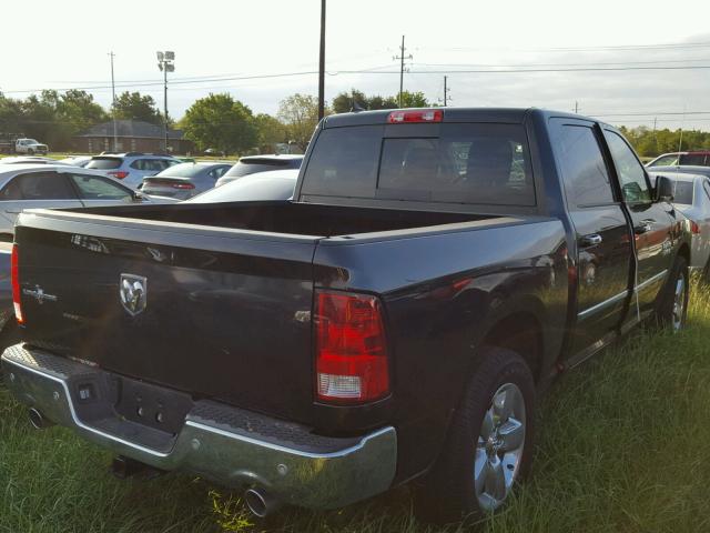 1C6RR6LT0HS570450 - 2017 RAM 1500 SLT BLACK photo 4