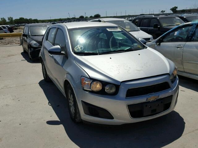 1G1JC6SG2E4115104 - 2014 CHEVROLET SONIC SILVER photo 1