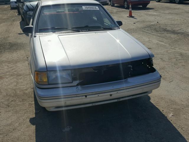 1FAPP36X8PK102442 - 1993 FORD TEMPO GL GRAY photo 9