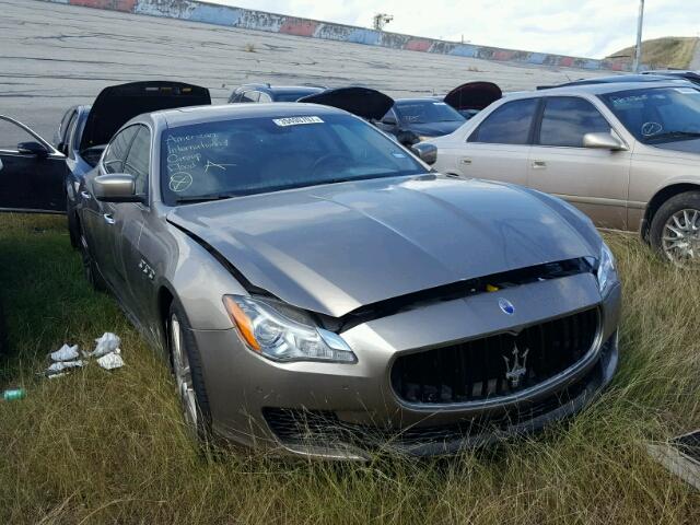 ZAM56PPA1F1125924 - 2015 MASERATI QUATTROPOR TAN photo 1