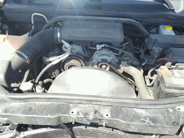 1J4RG4GK5AC156630 - 2010 JEEP COMMANDER BLACK photo 7