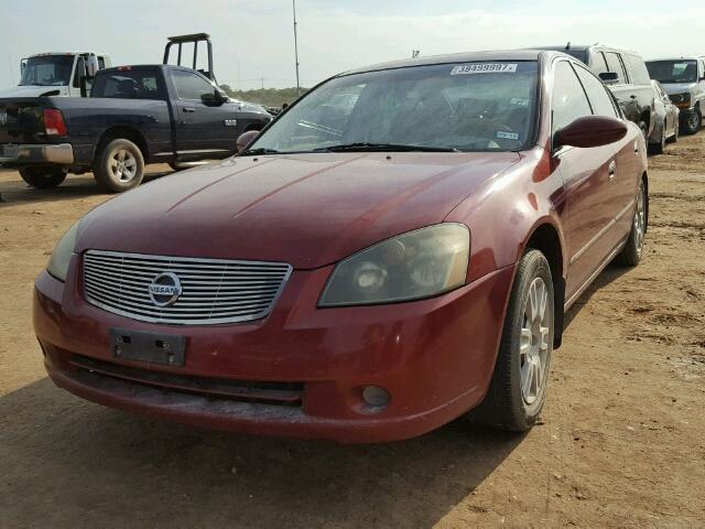 1N4AL11D46N319437 - 2006 NISSAN ALTIMA S RED photo 2