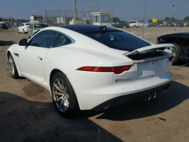 SAJWA6ATXF8K19739 - 2015 JAGUAR F-TYPE WHITE photo 3