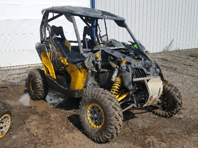 3JBPXLP12DJ004732 - 2013 CAN-AM MAVERICK 1 YELLOW photo 1