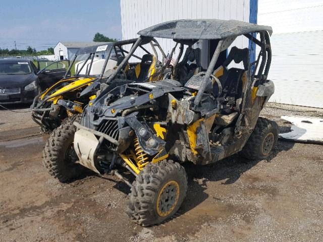 3JBPXLP12DJ004732 - 2013 CAN-AM MAVERICK 1 YELLOW photo 2