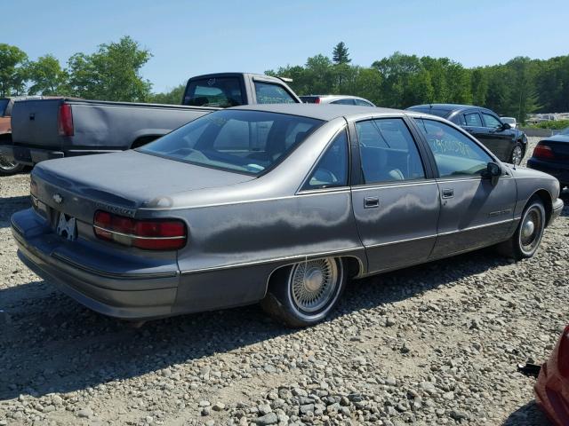 1G1BN53E2MW229144 - 1991 CHEVROLET CAPRICE CL GRAY photo 4