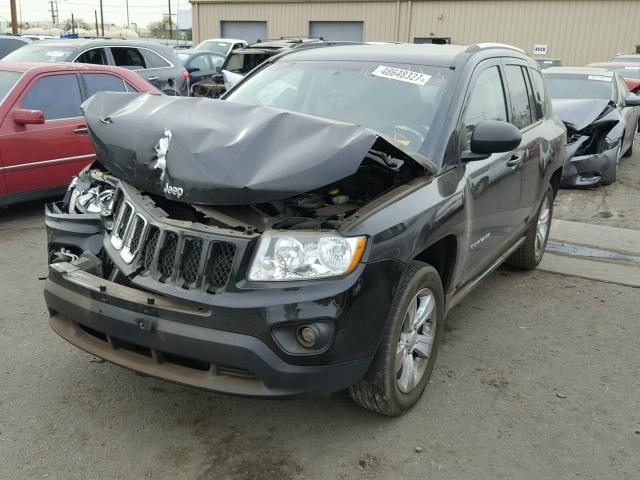 1C4NJDBB3DD262747 - 2013 JEEP COMPASS SP BLACK photo 2