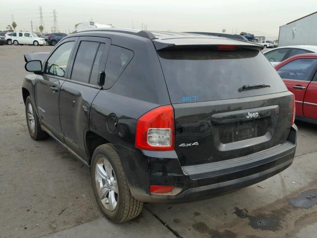 1C4NJDBB3DD262747 - 2013 JEEP COMPASS SP BLACK photo 3