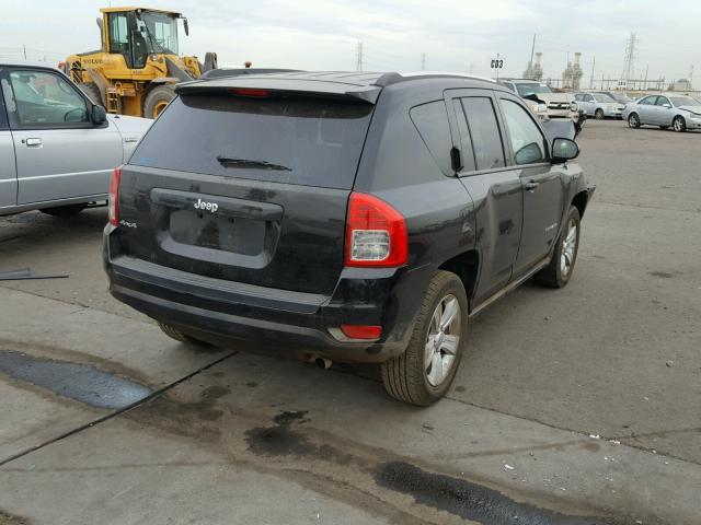 1C4NJDBB3DD262747 - 2013 JEEP COMPASS SP BLACK photo 4