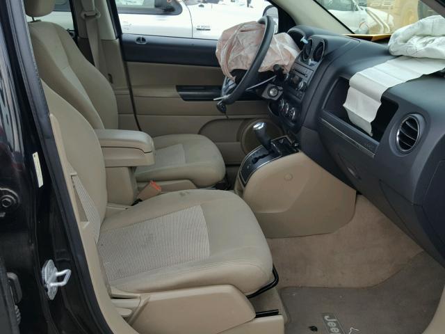 1C4NJDBB3DD262747 - 2013 JEEP COMPASS SP BLACK photo 5