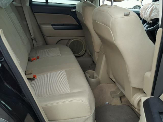 1C4NJDBB3DD262747 - 2013 JEEP COMPASS SP BLACK photo 6