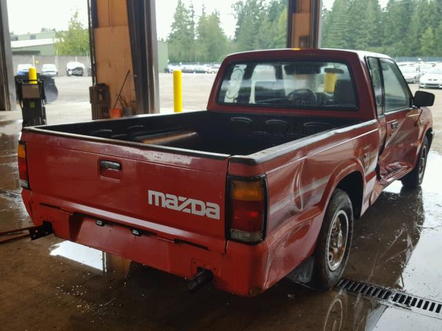 JM2UF3142M0154746 - 1991 MAZDA B2600 CAB RED photo 4