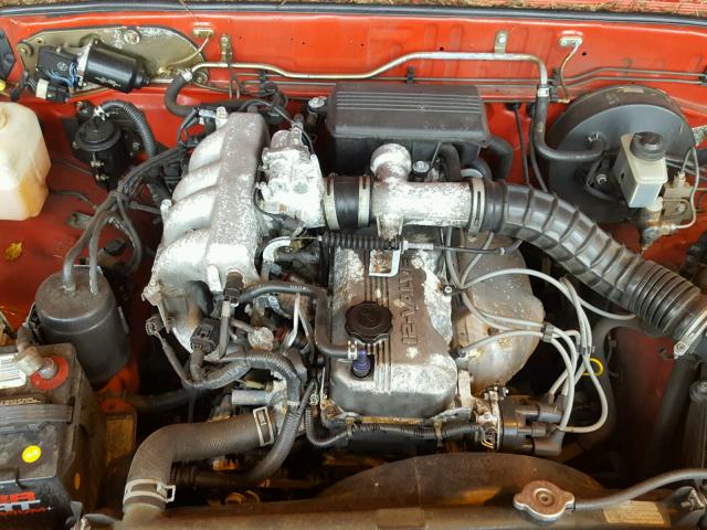 JM2UF3142M0154746 - 1991 MAZDA B2600 CAB RED photo 7