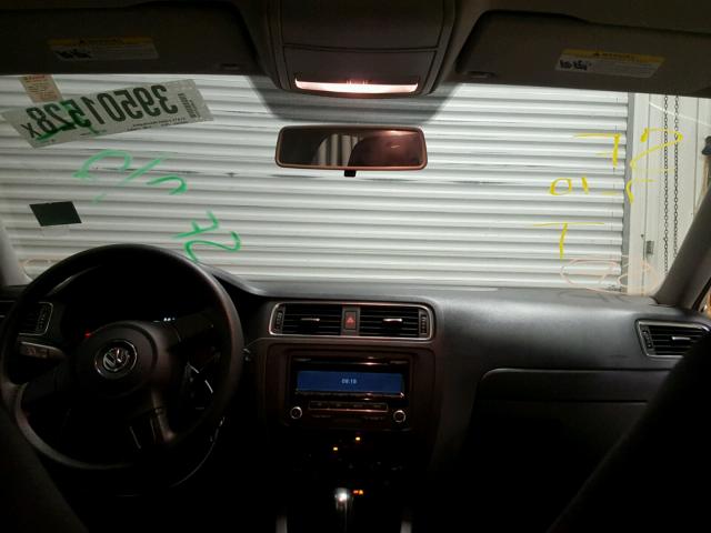 3VW2K7AJ1EM234278 - 2014 VOLKSWAGEN JETTA BASE 银色 照片 9