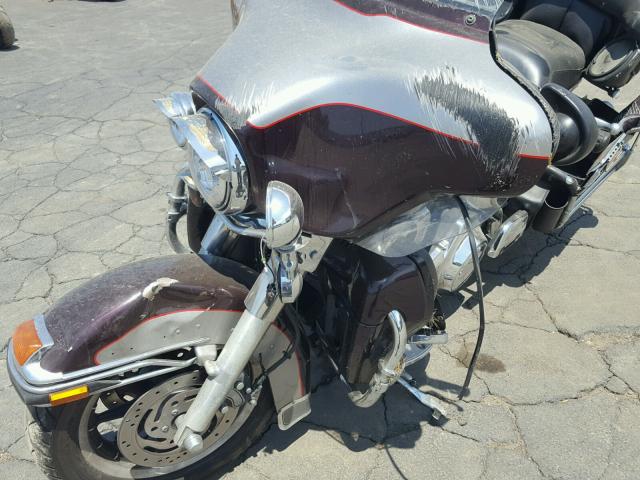 1HD1FC4137Y640625 - 2007 HARLEY-DAVIDSON FLHTCUI Марун фото 9