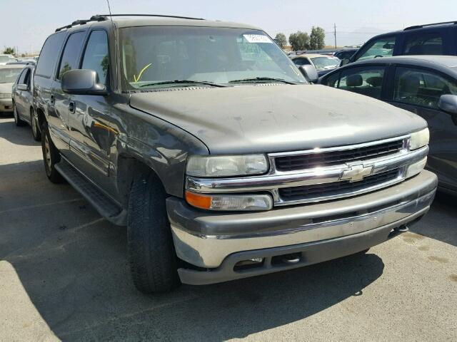 3GNFK16T0YG202055 - 2000 CHEVROLET SUBURBAN K GRAY photo 1