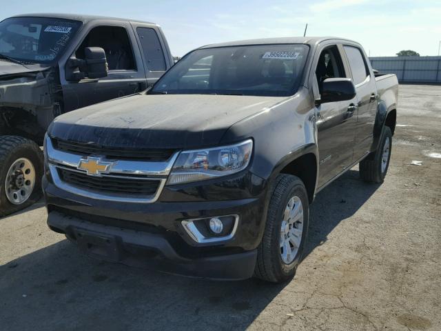 1GCGTCENXH1214236 - 2017 CHEVROLET COLORADO L BLACK photo 2