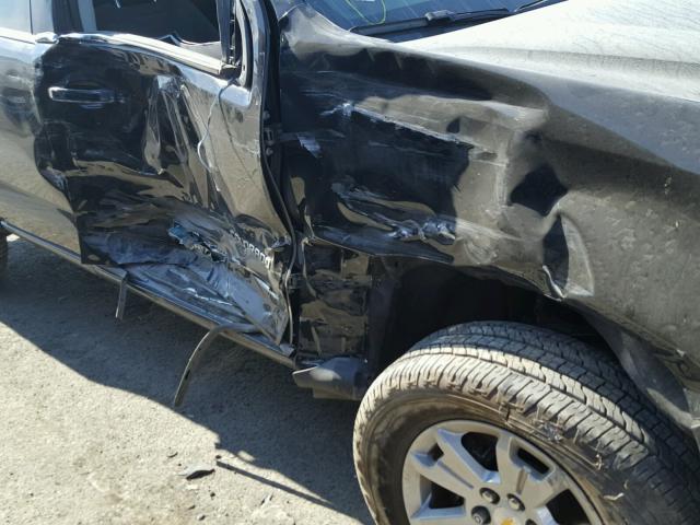 1GCGTCENXH1214236 - 2017 CHEVROLET COLORADO L BLACK photo 9