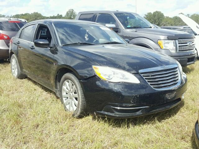 1C3CCBBB5DN571477 - 2013 CHRYSLER 200 TOURIN BLACK photo 1