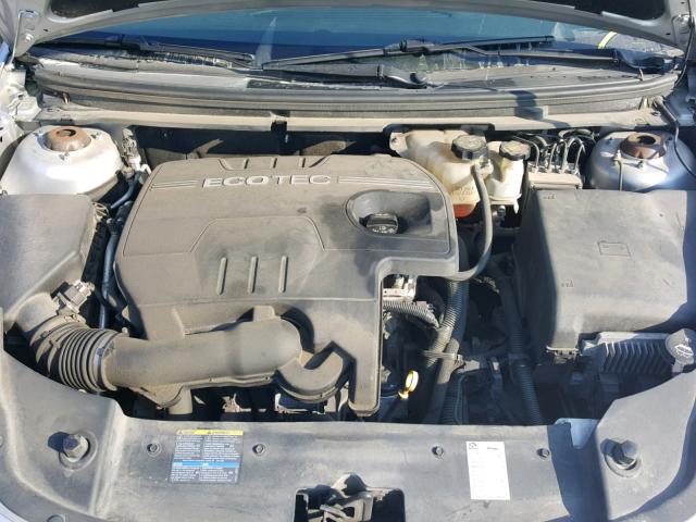 1G1ZC5EB6AF160137 - 2010 CHEVROLET MALIBU 1LT ვერცხლისფერი ფოტო 7