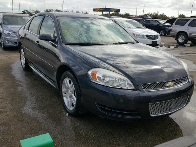 2G1WG5E30D1238116 - 2013 CHEVROLET IMPALA BLACK photo 1