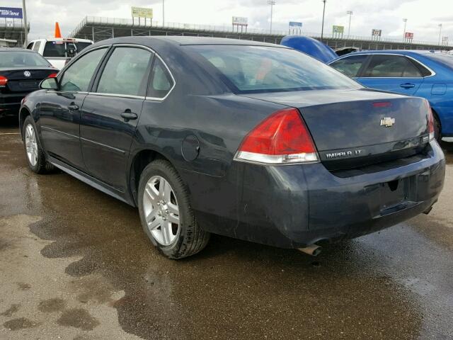 2G1WG5E30D1238116 - 2013 CHEVROLET IMPALA BLACK photo 3