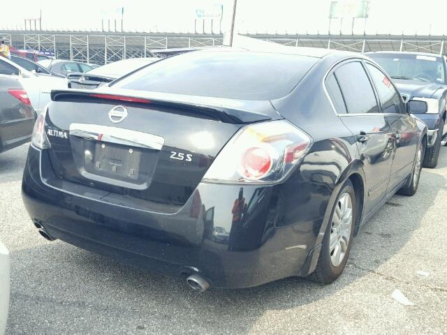 1N4AL2APXCN525440 - 2012 NISSAN ALTIMA BAS BLACK photo 4