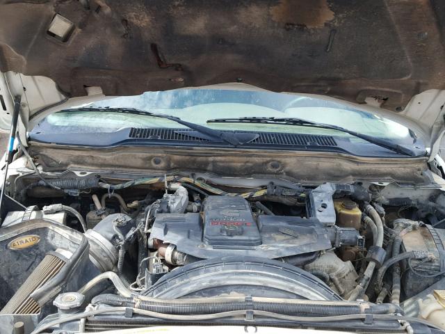 3D7ML49A97G831892 - 2007 DODGE RAM 3500 WHITE photo 7