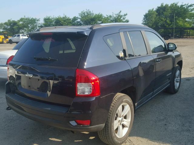 1J4NF1FB4BD164196 - 2011 JEEP COMPASS SP BLUE photo 4