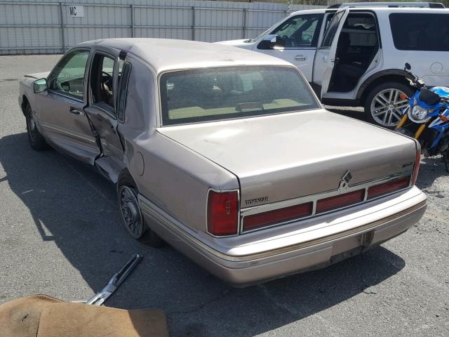 1LNLM81W0SY655746 - 1995 LINCOLN TOWN CAR E GRAY photo 3