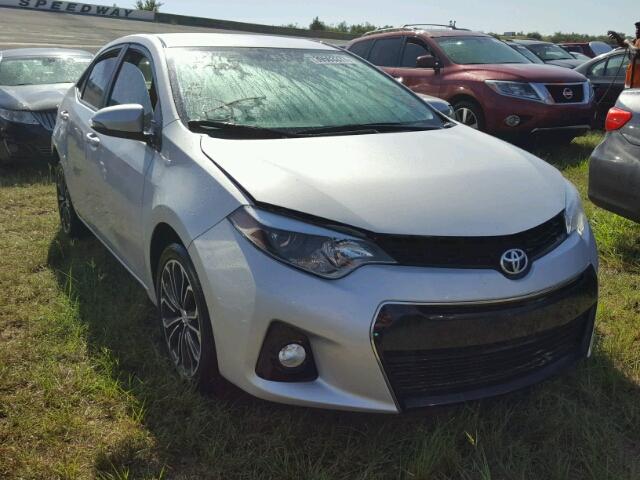 5YFBURHE2GP514627 - 2016 TOYOTA COROLLA L SILVER photo 1