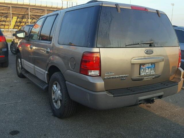 1FMRU15W93LC61642 - 2003 FORD EXPEDITION TAN photo 3