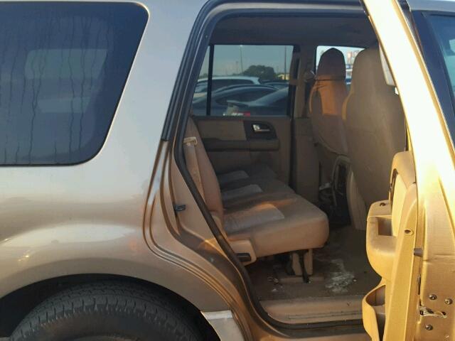 1FMRU15W93LC61642 - 2003 FORD EXPEDITION TAN photo 6