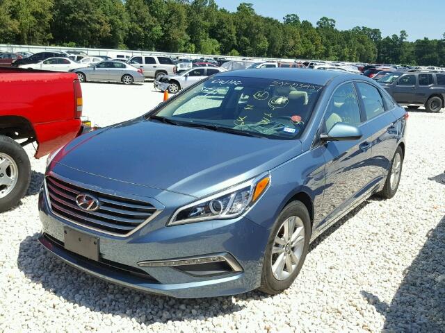 5NPE24AF2FH194844 - 2015 HYUNDAI SONATA CHARCOAL photo 2