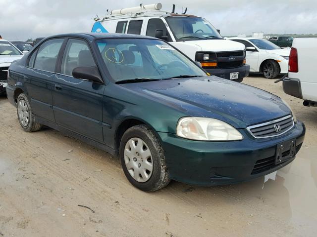 2HGEJ6613YH554180 - 2000 HONDA CIVIC BASE Yaşıl foto 1